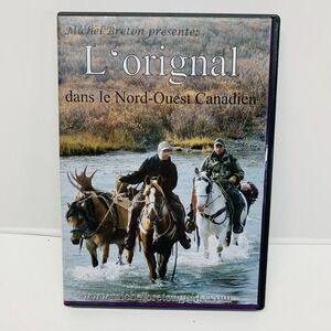 Michel Breton Moose Hunting Dvd L'orignal Dans Le Nord-ouest Canadien Chasse